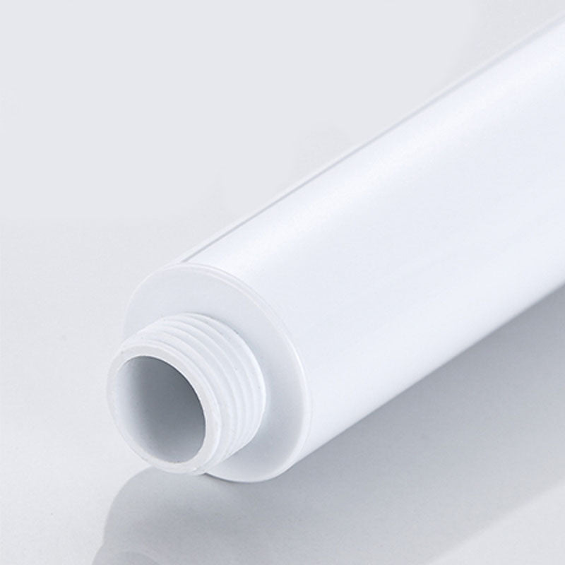 White round shower head plastic supercharged hand shower