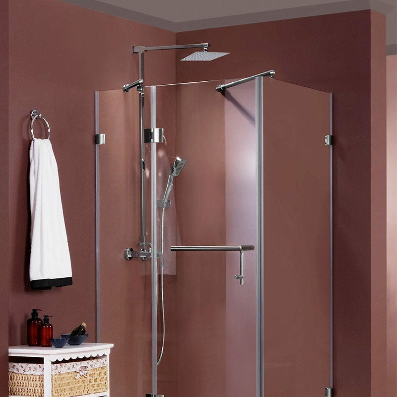 Showerhead Square Wall Mounted Rain Spray Stainless Steel Showerhead