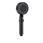 5 setting patterns shower head plastic round handheld shower head