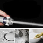 Silver Hand Shower Standard Round Showerhead Combo