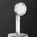 Silver Hand Shower Standard Round Showerhead Combo
