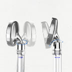 Silver Hand Shower Standard Round Showerhead Combo