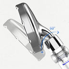 Silver Hand Shower Standard Round Showerhead Combo
