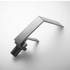 Metal Waterfall Spout Sink Faucet Lever Handles Vessel Sink Faucet