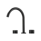 Double Handle Tub Spout Deck Mounted High Arc Brass Modern Roman Tub Spout