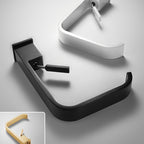 Waterfall Spout Widespread Sink Faucet Modern Metal Widespread Sink Faucet
