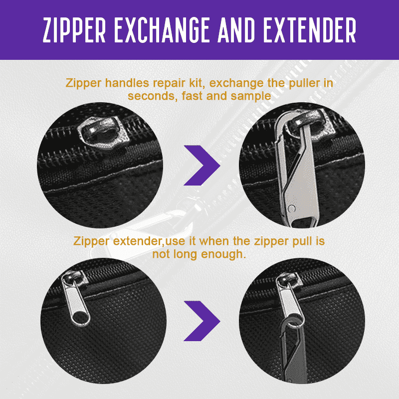 Universal detachable zipper puller