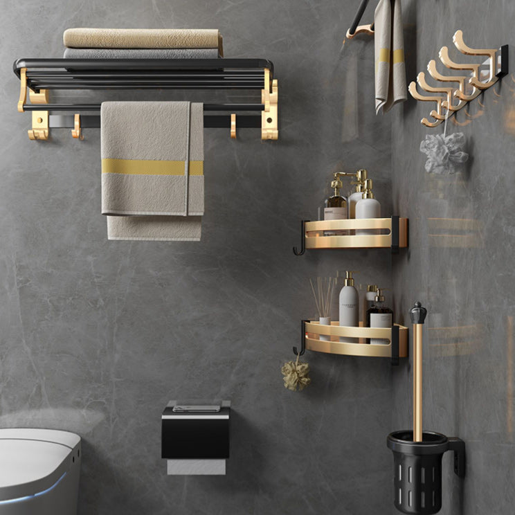 7-piece traditional bathroom accessory set aluminum bathroom accessory set