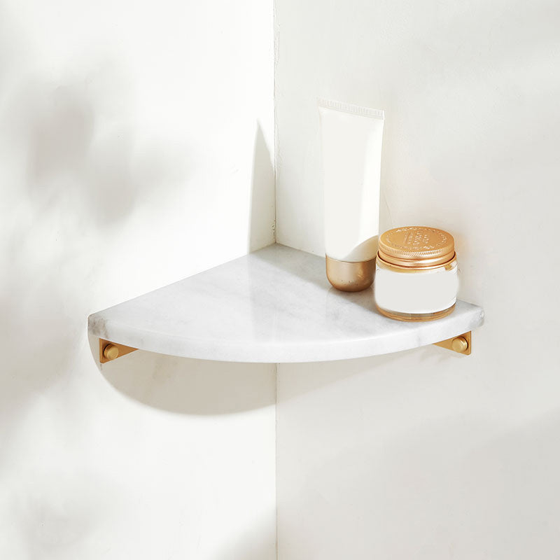 marble bathroom shelf brass bathroom accessory