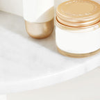 marble bathroom shelf brass bathroom accessory