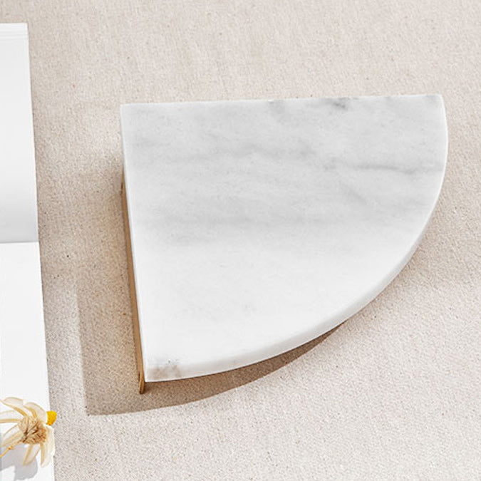 marble bathroom shelf brass bathroom accessory