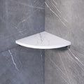3-piece modern bathroom accessory set marble and metal bathroom shelf