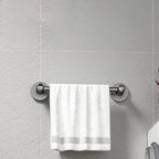 2-piece modern bathroom accessory set metal slipper rack/towel bar