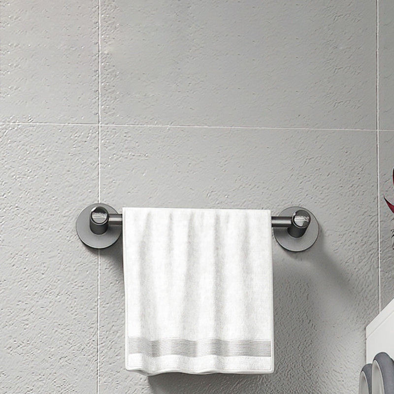 2-piece modern bathroom accessory set metal slipper rack/towel bar