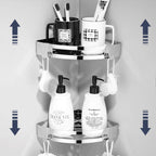 Silver Bathroom Accessories Hardware Set Modern Bathroom Accessories Kit