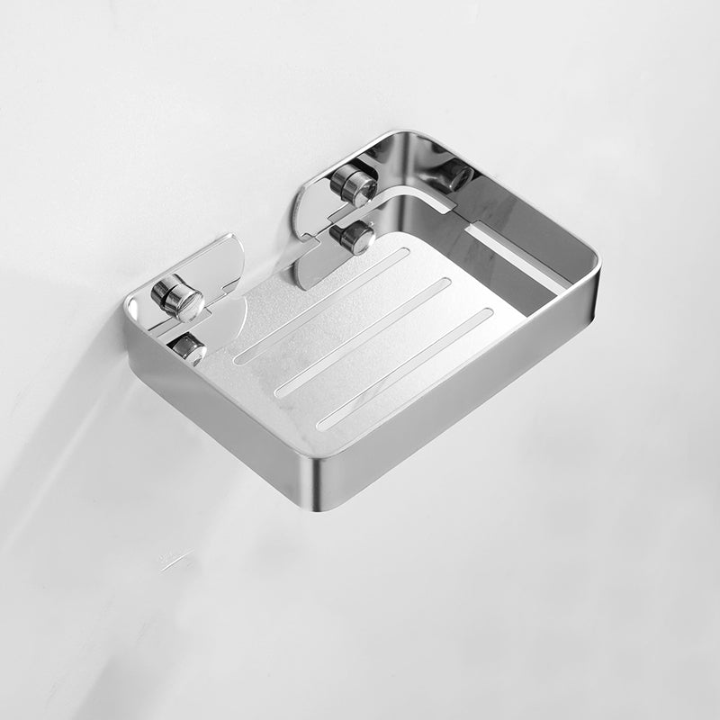 Silver Bathroom Accessories Hardware Set Modern Bathroom Accessories Kit