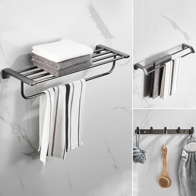 Modern Bathroom Accessories Hardware Set Gray Bathroom Accessories Set