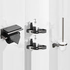 Modern Bathroom Accessories Hardware Set Gray Bathroom Accessories Set