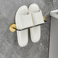 5-piece modern bathroom accessory set made of black brass bathroom hardware