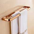 5-piece Vintage Bathroom Accessory Set Brass Bathroom Fittings Set