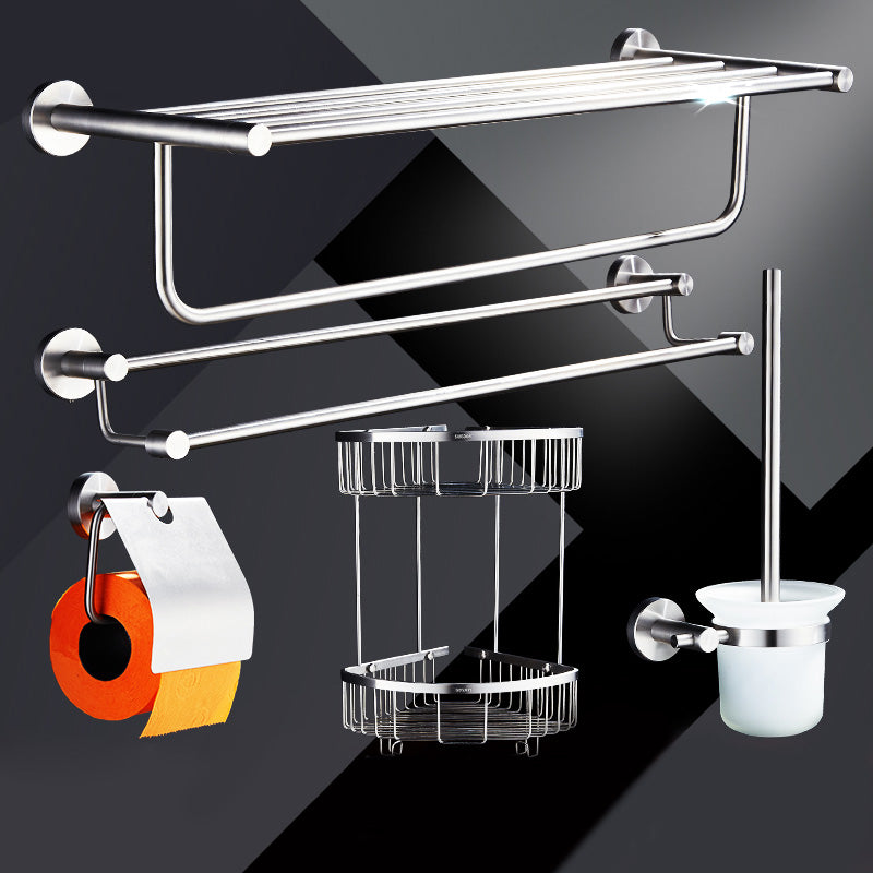 Chrome Traditional Bathroom Accessories Set Stainless Steel Bathroom Set
