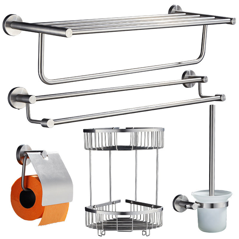 Chrome Traditional Bathroom Accessories Set Stainless Steel Bathroom Set