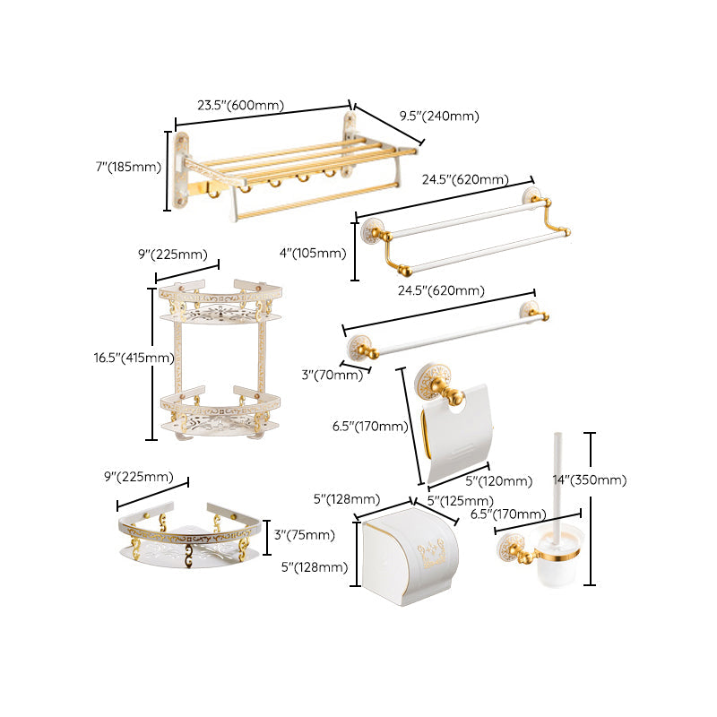 Traditional Bathroom Accessory Hardware Set Bathroom Shelf Bathroom Accessory Kit