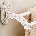 Traditional Bath Accessories Set White Bathroom Accessories Hardware Set