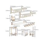 Traditional Bath Accessories Set White Bathroom Accessories Hardware Set
