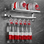 Modern Bathroom Accessories Set Silver Bathroom Accessories Hardware Set