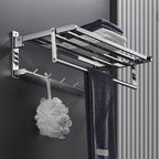 Modern Bathroom Hardware Set Silver Bathroom Accessories Hardware Set