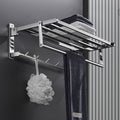 Modern Bathroom Hardware Set Silver Bathroom Accessories Hardware Set