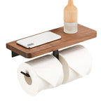 Solid Wood Bathroom Accessories Set Foldable Metal Bathroom Accessories