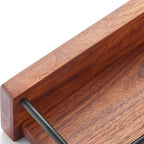 Solid Wood Bathroom Accessories Set Folding Metal Bathroom Accessories