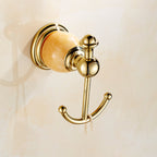 Polished Gold Bathroom Set Metal Bathroom Accessories Hardware Set