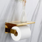 Traditional Style Brass Bathroom Accessories as Single Piece or in Set made of Metal