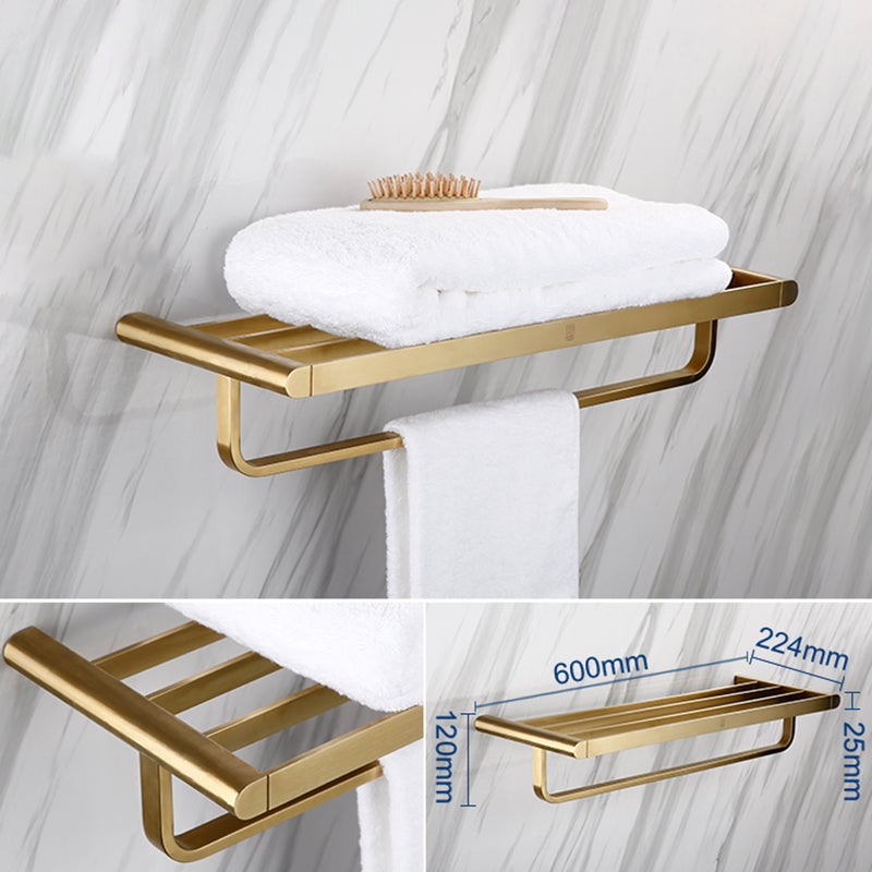 Traditional Style Brass Bathroom Accessories as Single Piece or in Set made of Metal