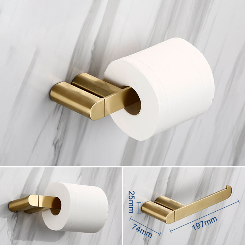 Traditional Style Brass Bathroom Accessories as Single Piece or in Set made of Metal
