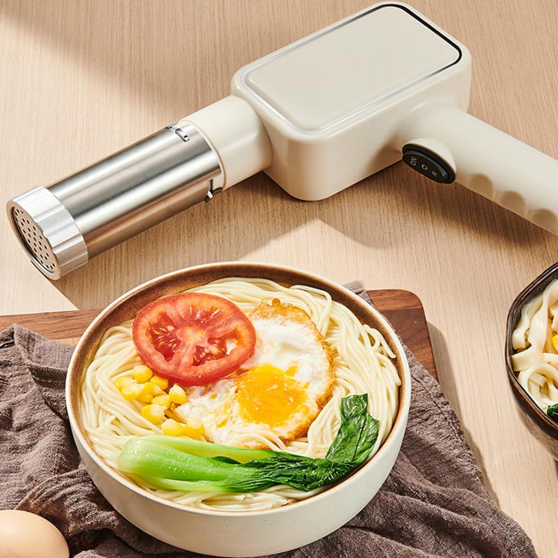 Multi-functional handheld electric pasta maker