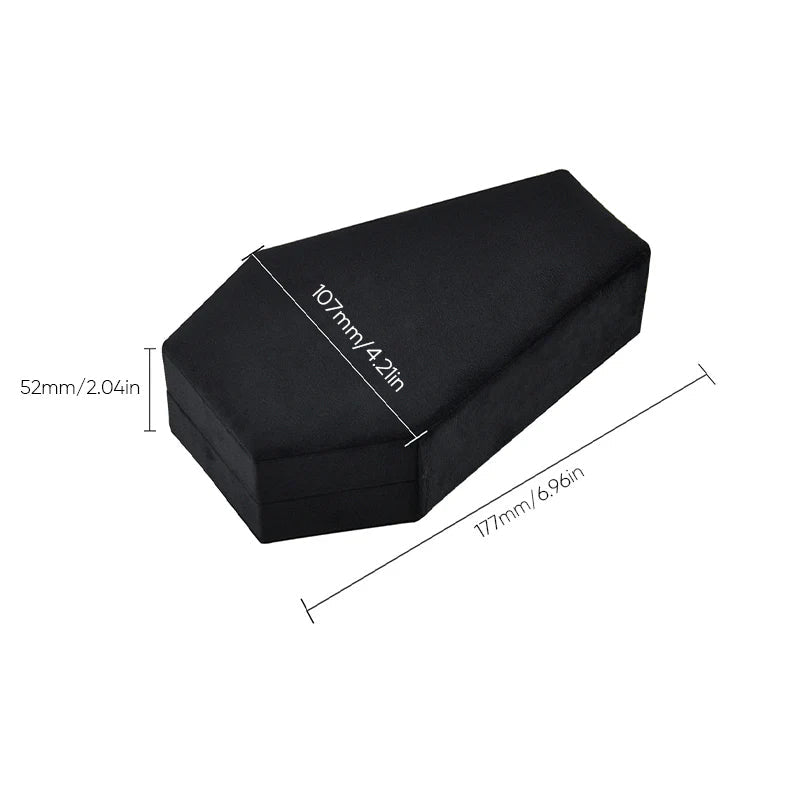 Gothic Coffin Jewelry Storage Box