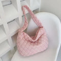Padded Ballerina Extra Large Puffer Tote Crossbody Padded Shoulder Bag