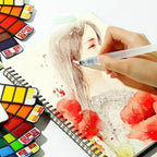 Solid Gouache Pigment Palette