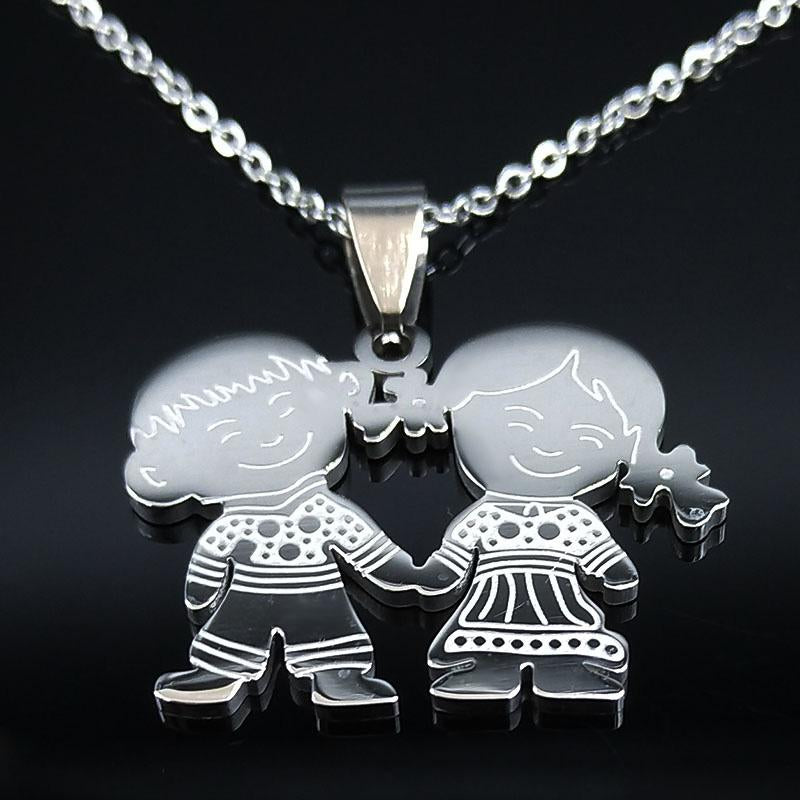 Boys' and Girls' Pendant made of Stainless Steel