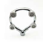 High pressure stainless steel ring multi nozzle – Efficient spray attachment for garden irrigation