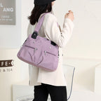 Waterproof Simple Nylon Handbag