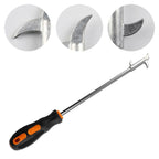 Tire cleaning hook