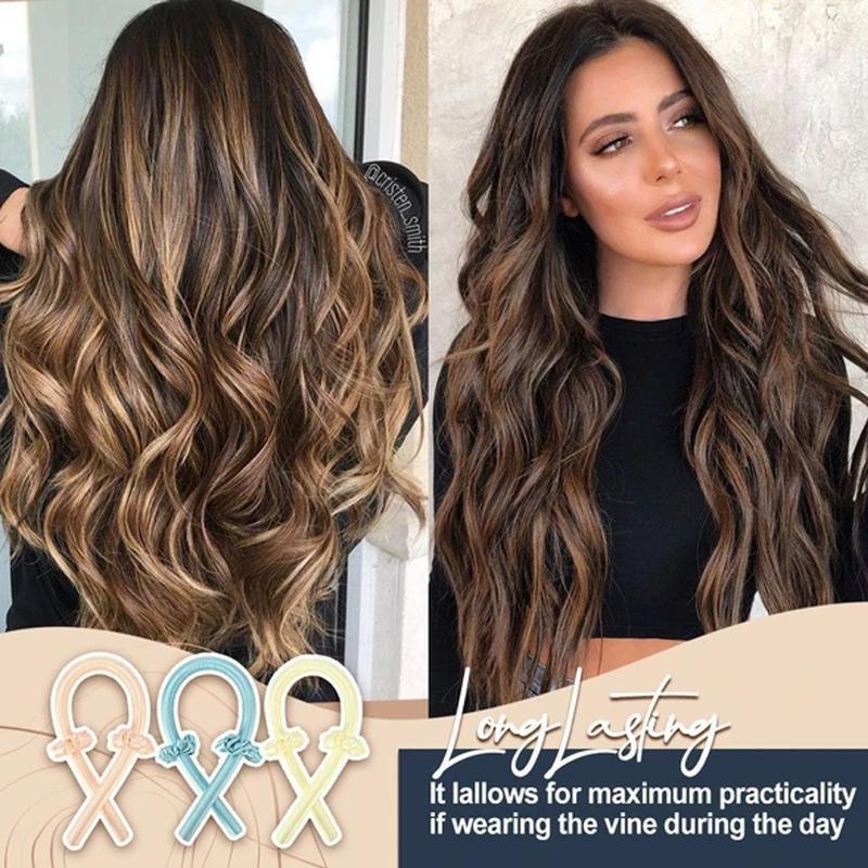 Heat-Free Hair Straightening Wrap Set