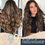 Heat-Free Hair Straightening Wrap Set