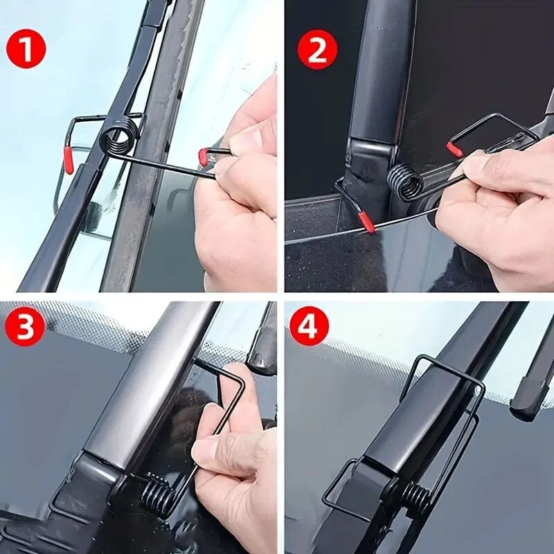 Wiper Arm Pressure Spring System Booster