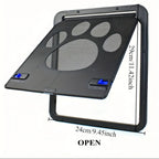 Magnetic Locking Cat and Dog Door
